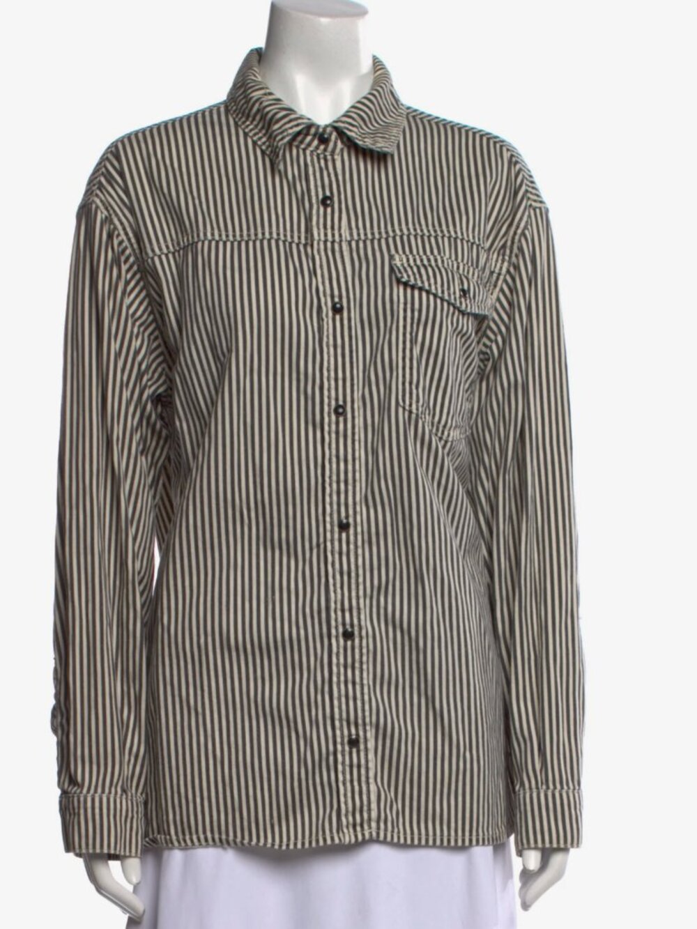 Anine Bing Sloan Striped Shirt | Size M | Very Good Condition